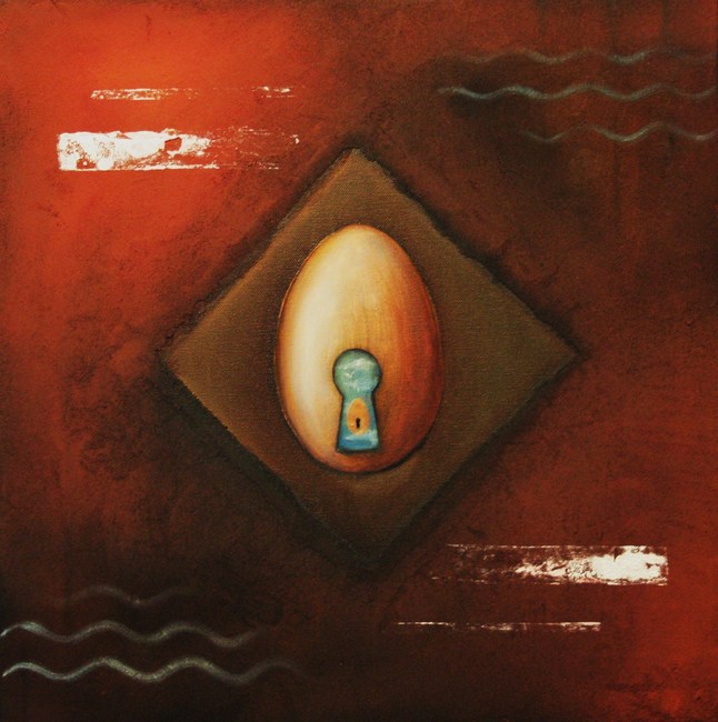 incertitude 2008 50x50 tech.mixte sur toile -- Cliquez pour voir l'image en entier