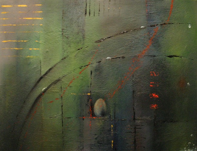 la raison d'esp�rer 2009 70x90cm tech. mixte sur toile -- Cliquez pour voir l'image en entier