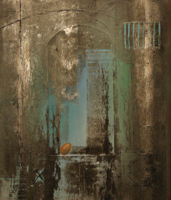 le dernier g�te 2010 70x60cm huile sur toile