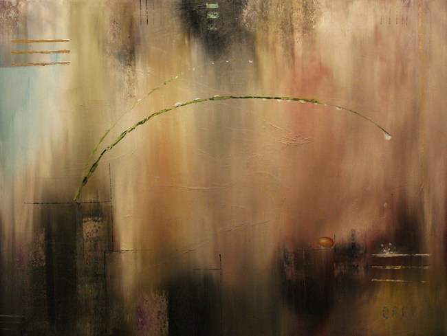 le marais 2009 110x145 huile sur toile -- Cliquez pour voir l'image en entier