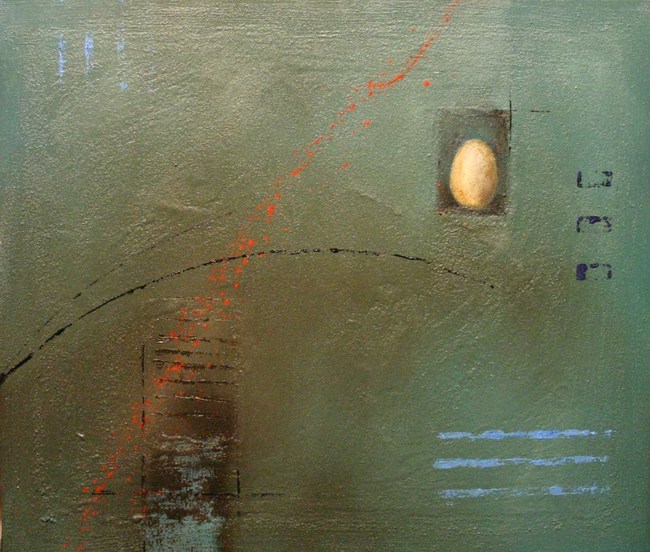 un monde bless� 2009 60x70cm tech.mixte sur toile -- Cliquez pour voir l'image en entier
